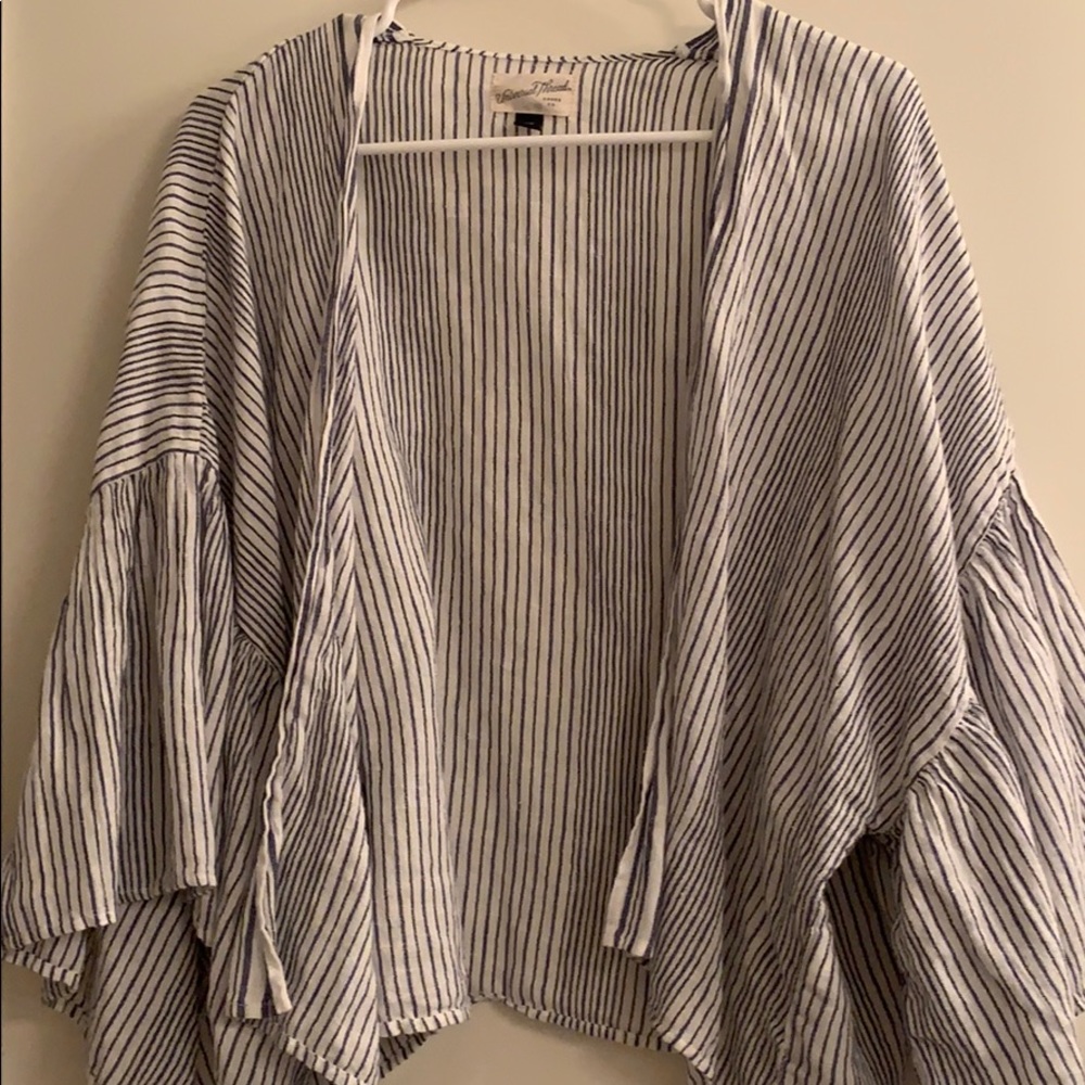 Kimono style top.